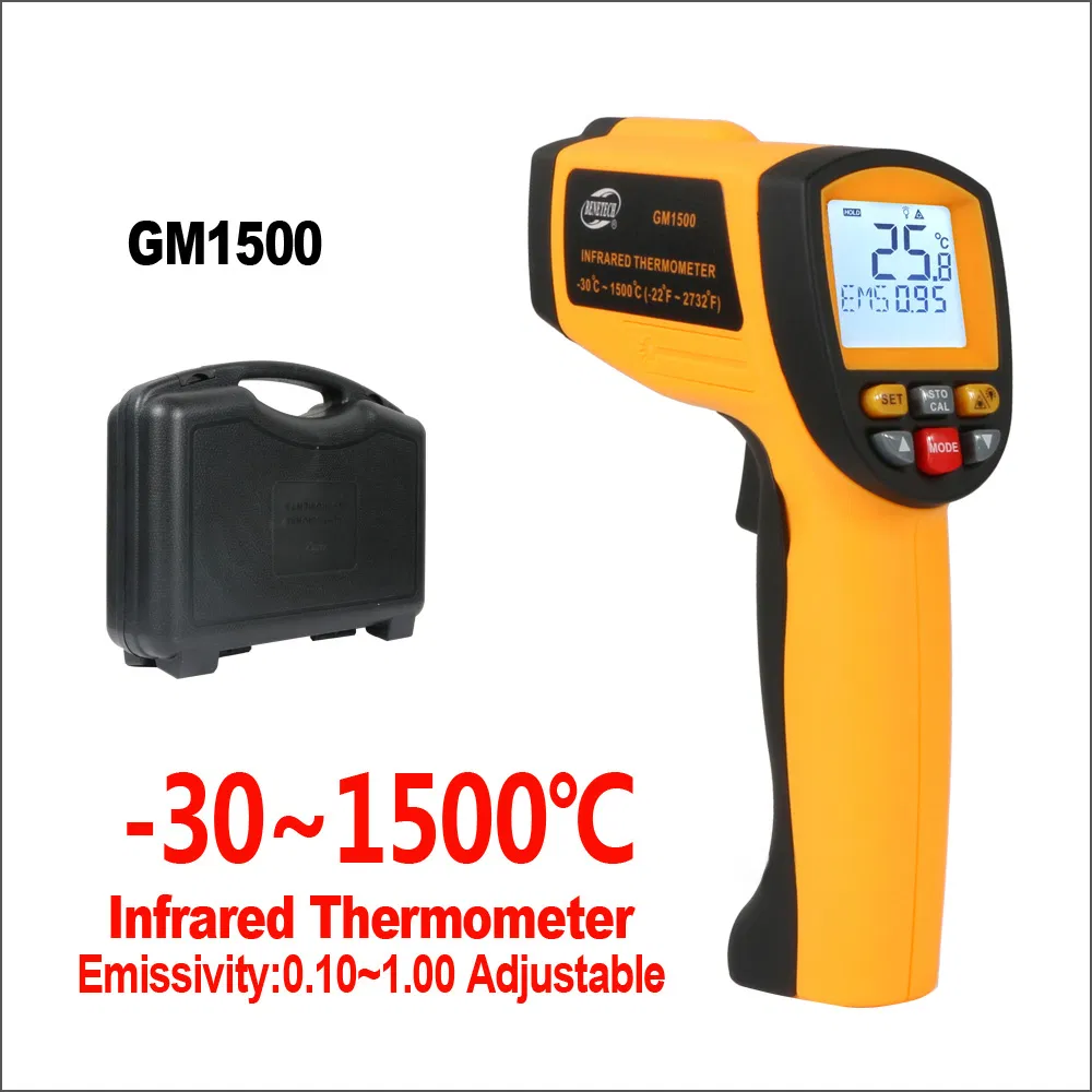 Termômetro Infravermelho Digital Sem Contato Interno Externo Temperatura Eletrônica Laser