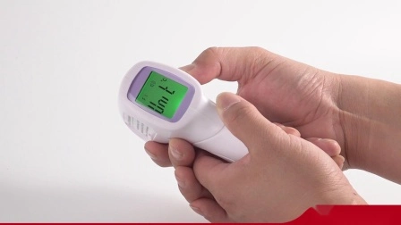 Fornecimento de equipamento médico de fábrica OEM com luz de fundo CE (MDR) termômetro infravermelho digital sem contato médico aprovado pela FDA ISO