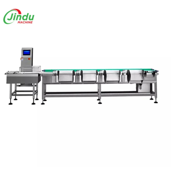 03 Máquina Jindu para Balança Eletrônica Em Linha Automática para Verificador de Peso do Produto