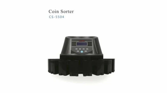 Máquina classificadora de moedas manual contadora de moedas token contadora de moedas CS-5504
