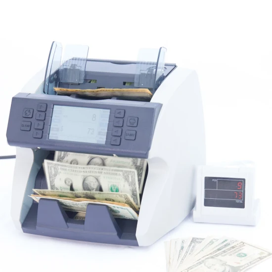 Caixa registradora multifuncional contador de moedas de plástico de contagem mista com preço baixo