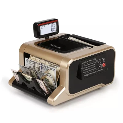 Contador de notas de máquina de contagem mista detector de dinheiro com visor