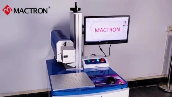 Máquina de marcação a laser CNC Raycus Source para folha de duas cores